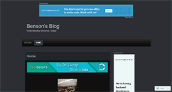 Desktop Screenshot of bensonsamuel.com